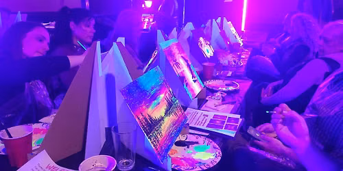 Black Light Glow Paint Party