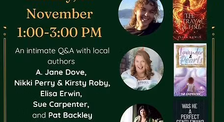 An afternoon with Authors 