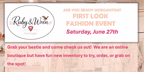 Ruby & Wren Pop-up