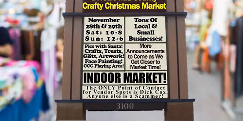 DNCE's Mid-County Crafty Christmas Market @ Central Mall