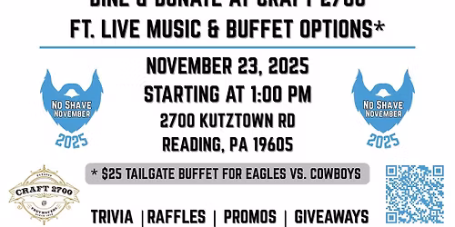 Dine & Donate at Craft 2700