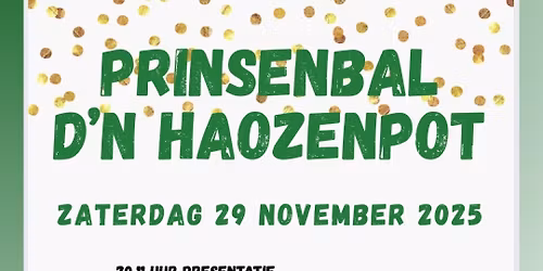 Prinsenbal D’n Haozenpot