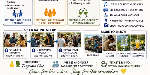 Speed Dating and Social Mixer