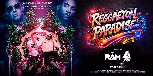 Reggaeton Paradise Rooftop Party ft RAM x A1