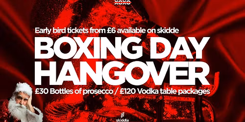 Big Boxing Day Bash @ XOXO