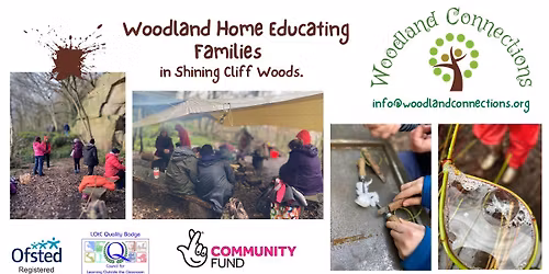 Woodland Home Ed Families at Shining Cliff Woods