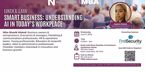 Smart Business: Understanding AI in Today\u2019s Workplace Lunch & Learn