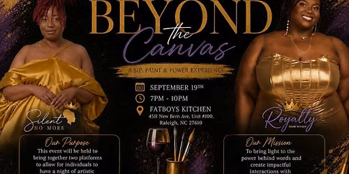 Beyond the Canvas: A Sip, Paint & Power Experience