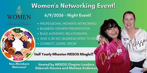WESOS Wheaton:Half Yearly Wheaton Wesos Mingle!!!