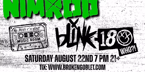 The Music Room Presents: Nimrod & Blink 180 Who