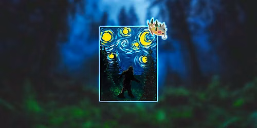 Starry Night Bigfoot Paint-n-Sip at Rainwater Brewing
