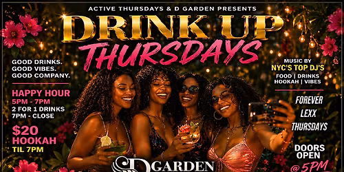 DRINK UP THURSDAYS