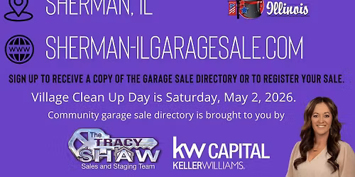 Sherman Wide Spring Garage Sales