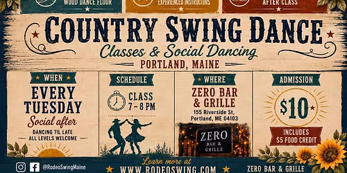 Country Swing - Weekly Class and Social Dance