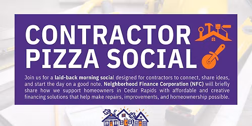Contractor Pizza Social with NFC