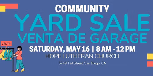 Community Yard Sale @ Hope Lutheran