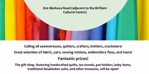 Garage Sale - USCC Cultural Interpretive Society (CIS)