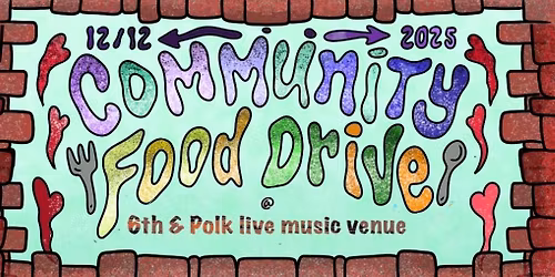 Community Food Drive Benefiting Let's Help and Doorstep