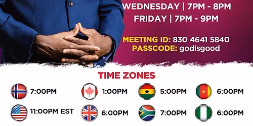 MIDWEEK ONE HOUR POWER PRAYER ON ZOOM