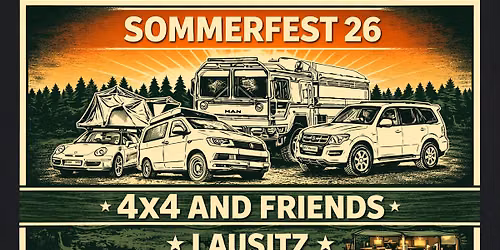 \ud83d\ude99 4x4andFriends Sommerfest 2026 \u2013 Das ultimative Overlander-Event 2026! \ud83d\ude99
