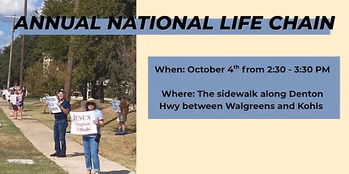 Annual National Life Chain