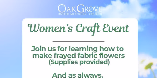  Craft Group - Frayed Fabric Flowers