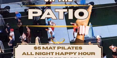 $5 Pilates On The Patio | Rare Body x Giancarlos Tampa
