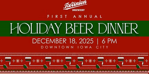 ReUnion Brewery Holiday Beer Dinner