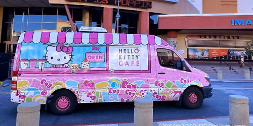 Hello Kitty Cafe Truck West - Temecula Appearance
