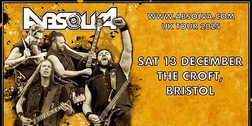 ABSOLVA : The Croft, Bristol + Martyrs Saint