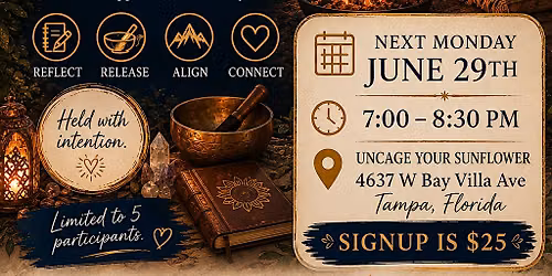Full Moon in Capricorn: Journaling, Sound Bath Meditation & Fire Circle