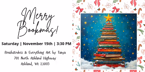 Merry Bookmas Paint Night \ud83c\udf84\ud83d\udcda
