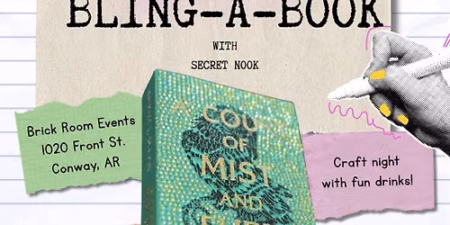 Boozy Bling-a-Book with Secret Nook!