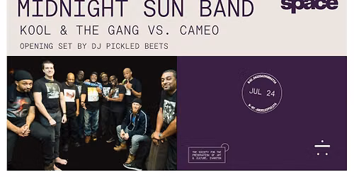 Midnight Sun Band presents: Kool & The Gang vs. Cameo at Space