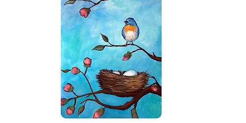 Calgary\u2019s Paint Night Experience at Raw Canvas: $25 Tuesday, Level 1