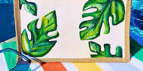 *New* Monstera Leaf Tote Bag