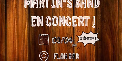 Martin's Band au Flak Bar \ud83d\udd25\ud83c\udfb5
