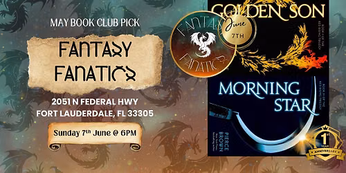 \ud83d\udc09 Fantasy Fanatics: Golden Son & Morning Star by Pierce Brown