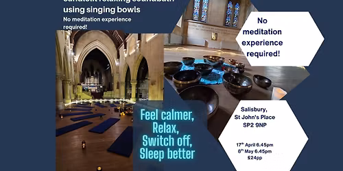 Relaxing candelit soundbath with meditation 