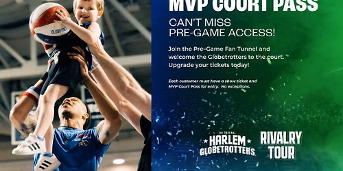 Harlem Globetrotters MVP Court Pass