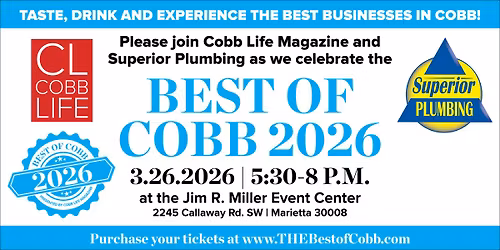 Best of Cobb 2026 Showcase by Superior Plumbing