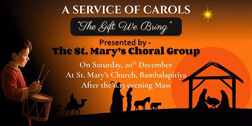 The Gift We Bring - SMCG Carols 2025
