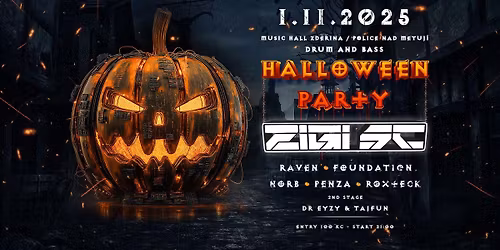 HALLOWEEN DNB NIGHT w\/ ZIGI SC | ZD\u011a\u0158INA