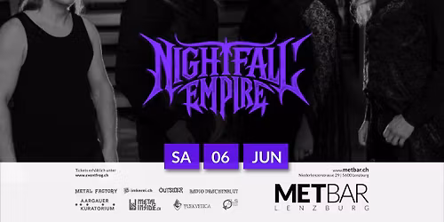 Dreams in Fragments - Plattentaufe & Nightfall Empire LIVE