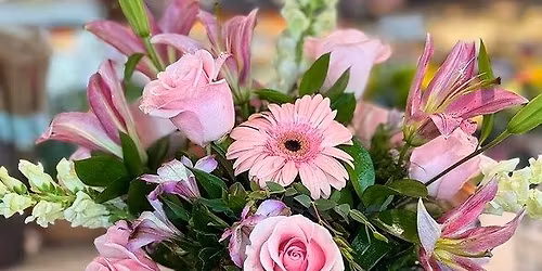 Beginner Flower Arrangement - Create a custom floral arrangement while learning floral design & more