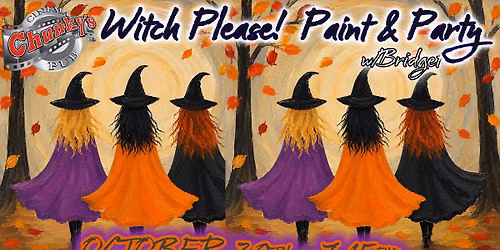 PAINT PARTY: Witch Please! 10\/30