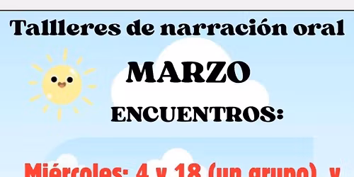 Talleres de narraci\u00f3n