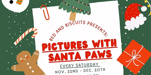 Pictures with Santa Paws 