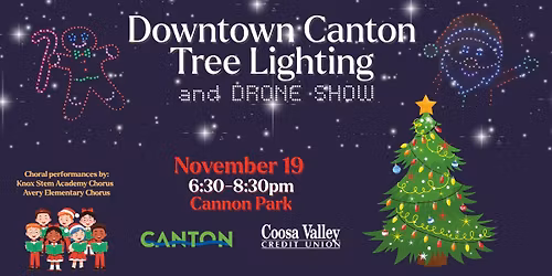 City of Canton Tree Lighting & Drone Show
