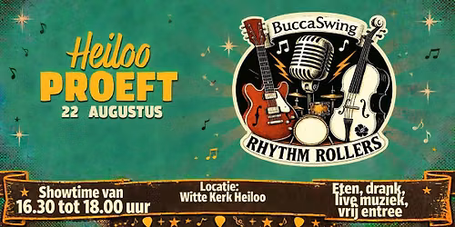 BuccaSwing Rhythm Rollers bij Heiloo PROEFT
